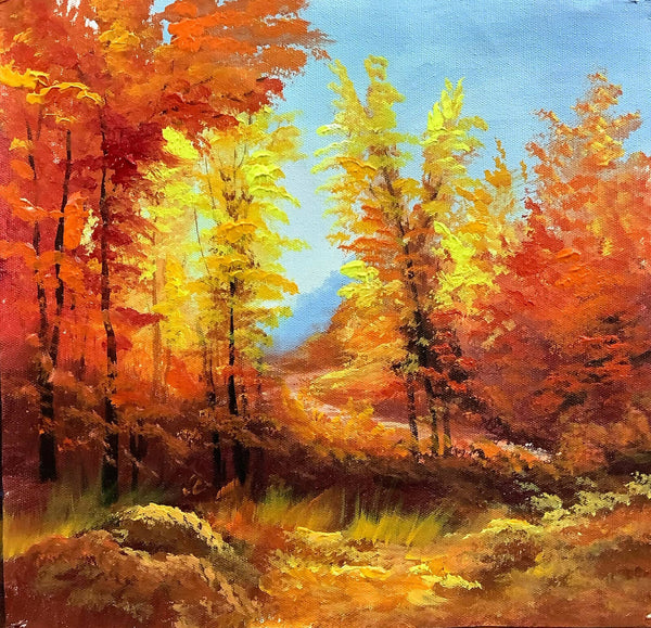 Tree's scenery landscape painting