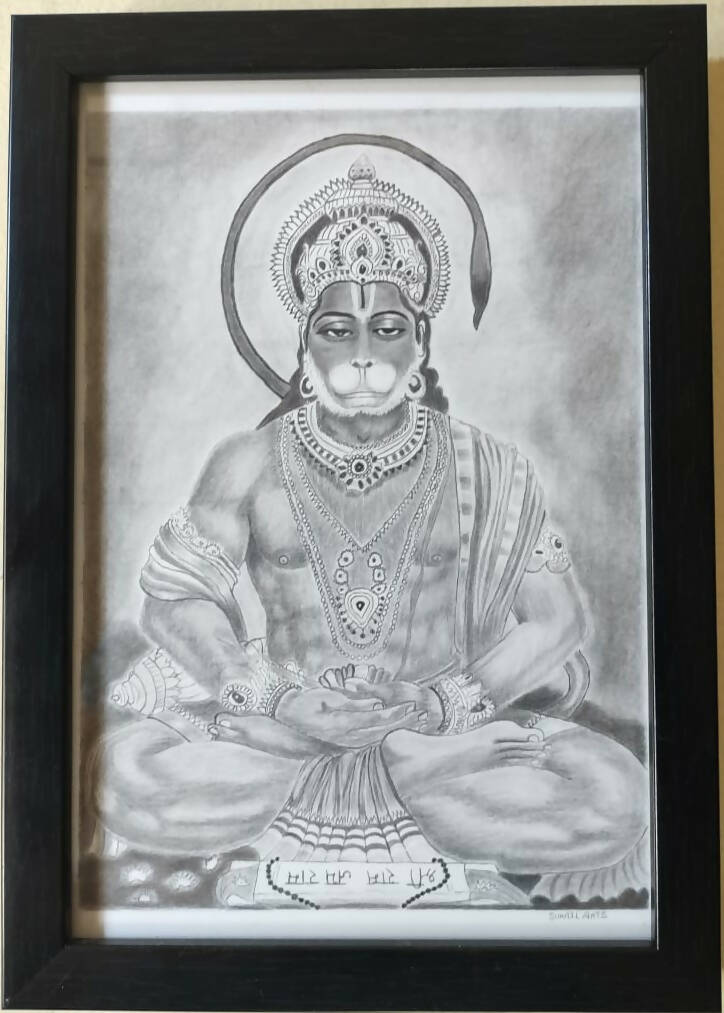 Lord Hanuman -The greatest superhero Wall Art| Buy High-Quality Posters and  Framed Posters Online - All in One Place – PosterGully