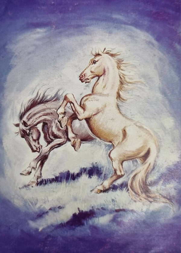 Running horses painting vastu