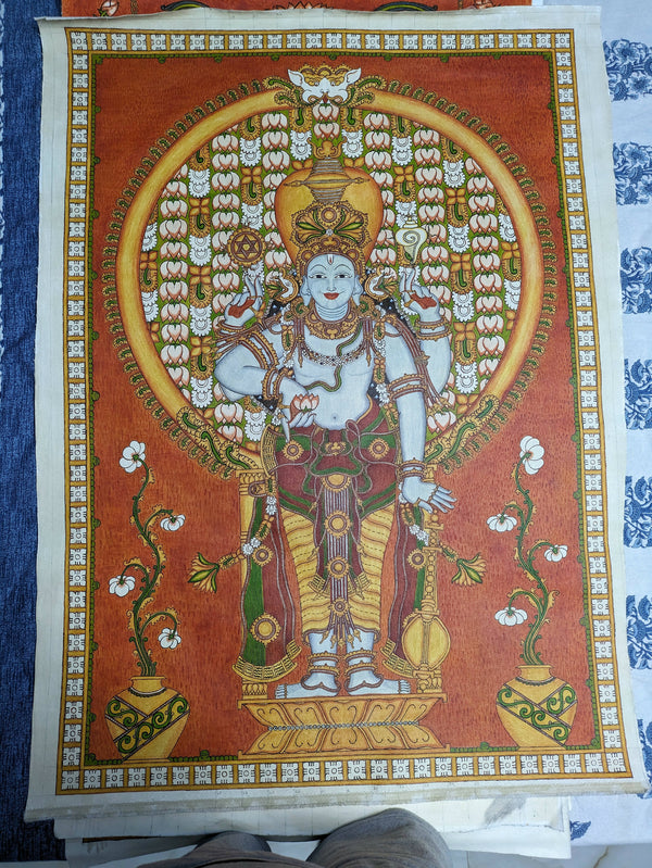 Mural - Lord Mahavishnu