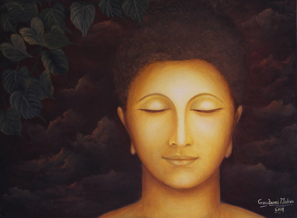 Gautam Buddha in meditation