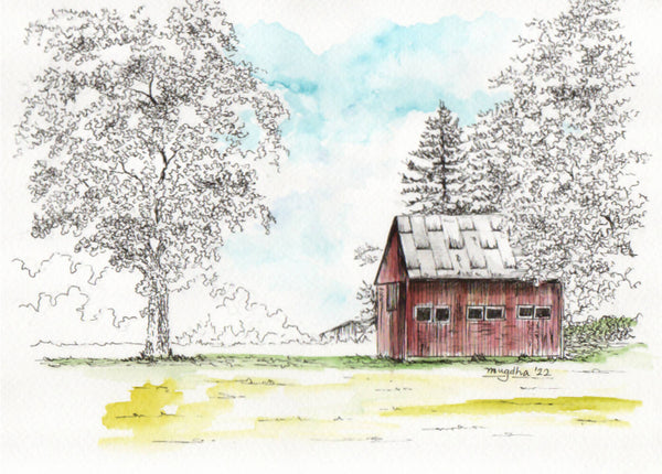 Barn Illustration