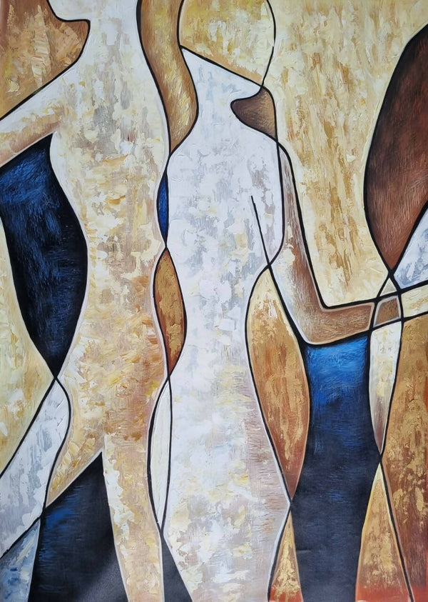 Abstract figures painting
