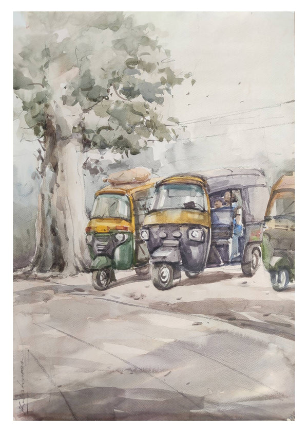 Auto Stand Painting
