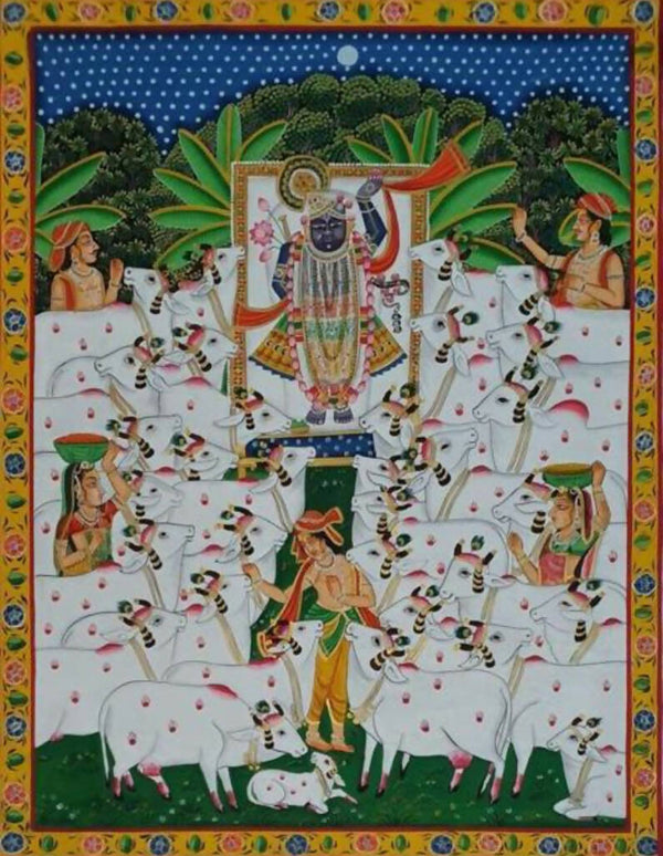 Shrinathji pichwai handmade painting