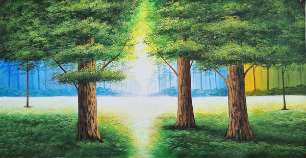 Nature scenery landscape painting