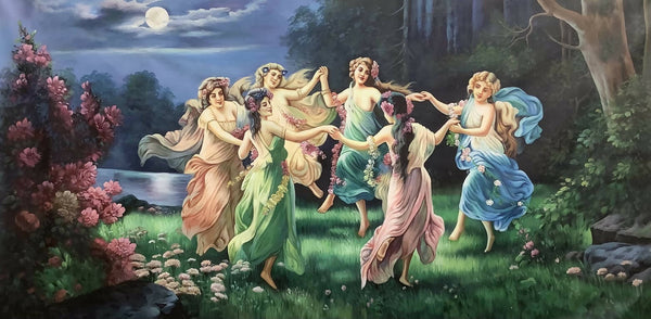 Dancing European ladies