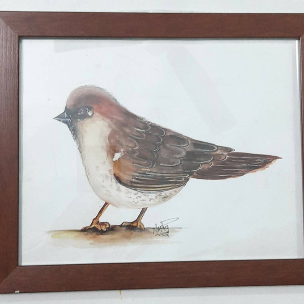 Hill Sparrow painting