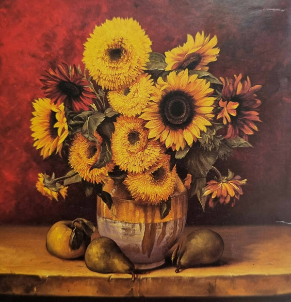 Sunflowers acrylic painting for sale.