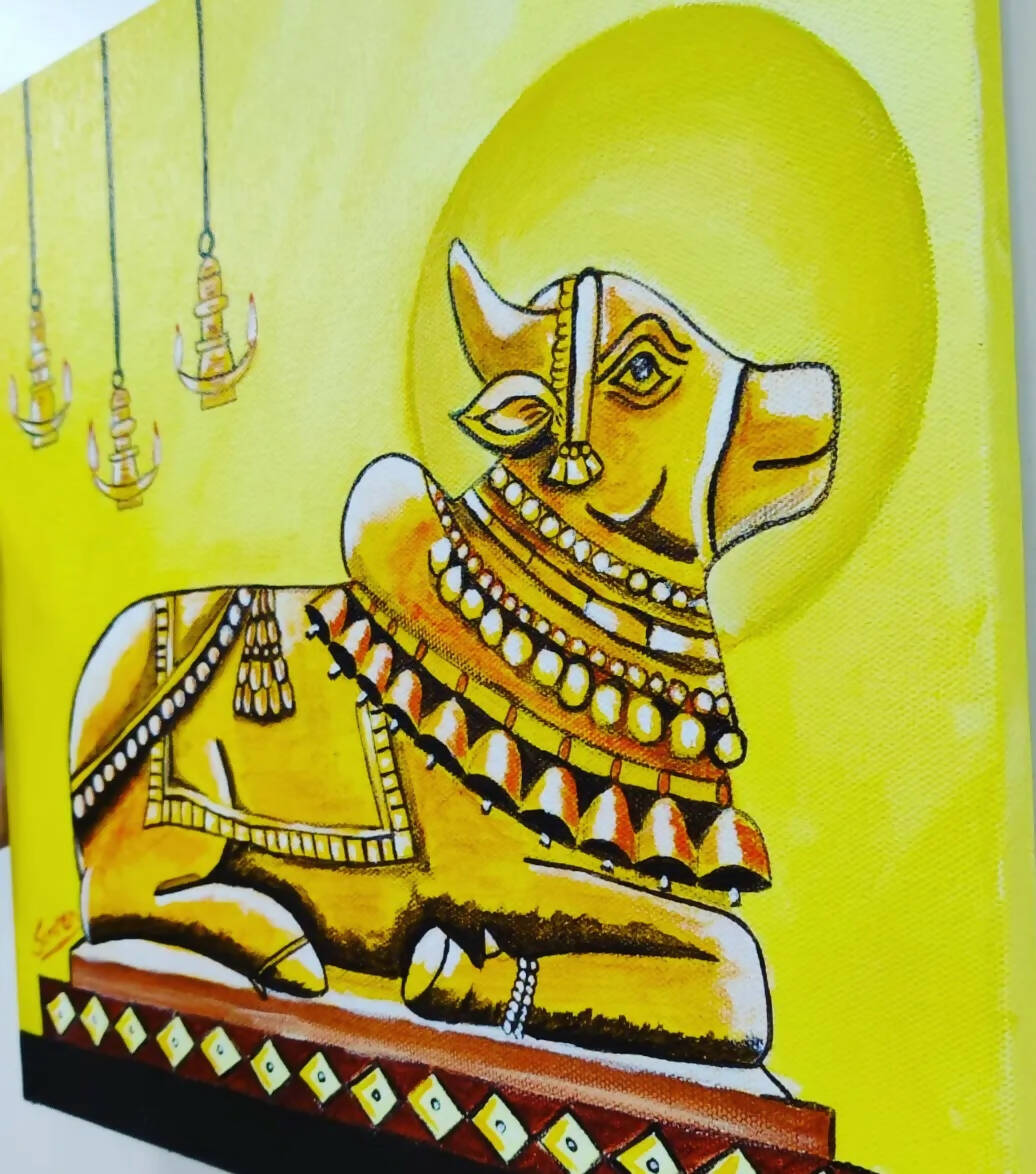 Nandi, shiva companion, basava, HD phone wallpaper | Peakpx