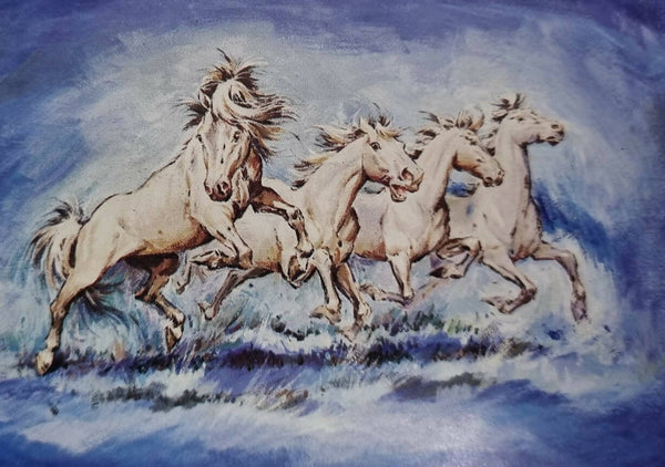 Running horses painting vastu