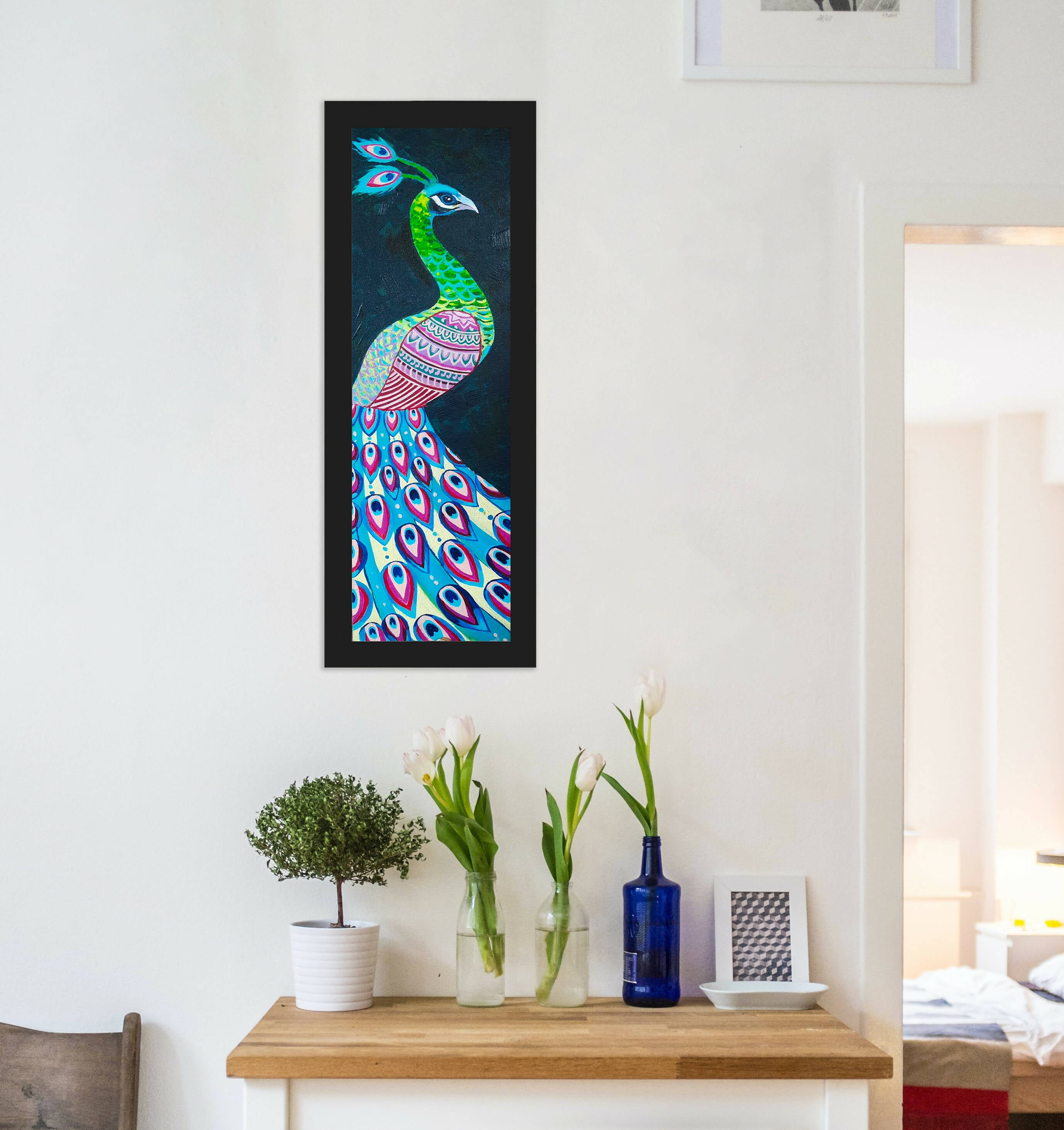 Decorative painting / Beauty of peacock