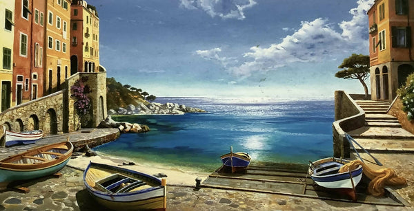 Boats on the sea- Sea scenery landscape