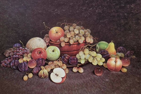 Realistic fruits paintings