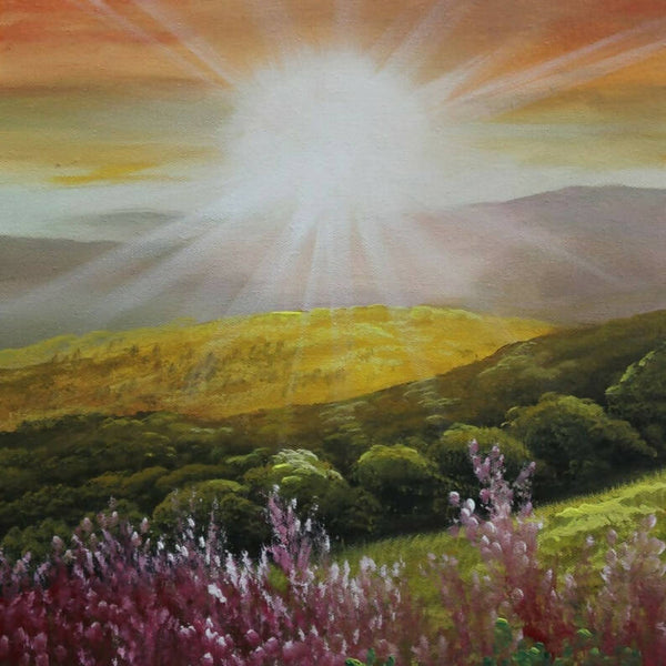 Heaven landscape painting
