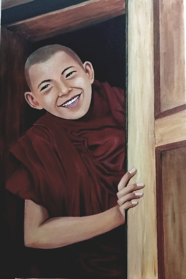 A young Tinetian monk