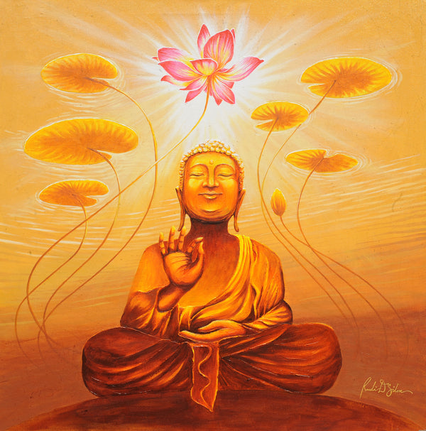Absolute bliss - Meditative Buddha