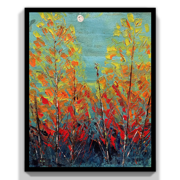 Abstract Autumn Painting