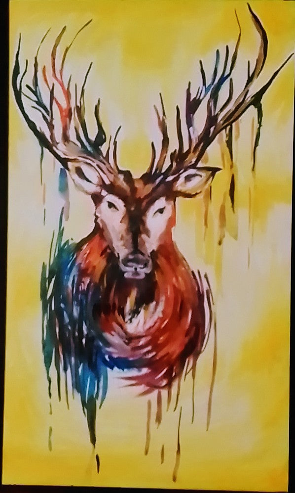 Abstract deer