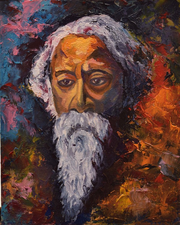 Abstract Portrait - Rabindranath Tagore