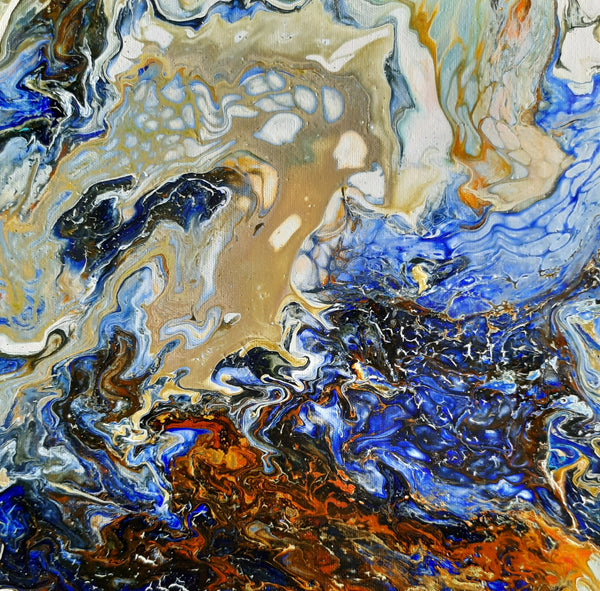 Acrylic Pour Painting