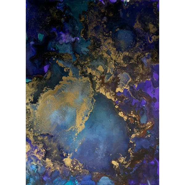 Alcohol ink art- bold and beautiful