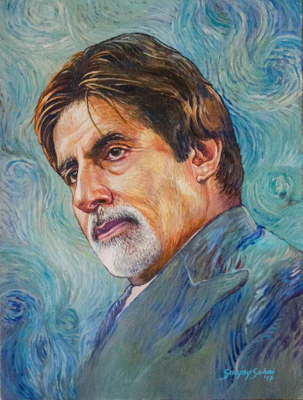Amitabh Bachchan portrait