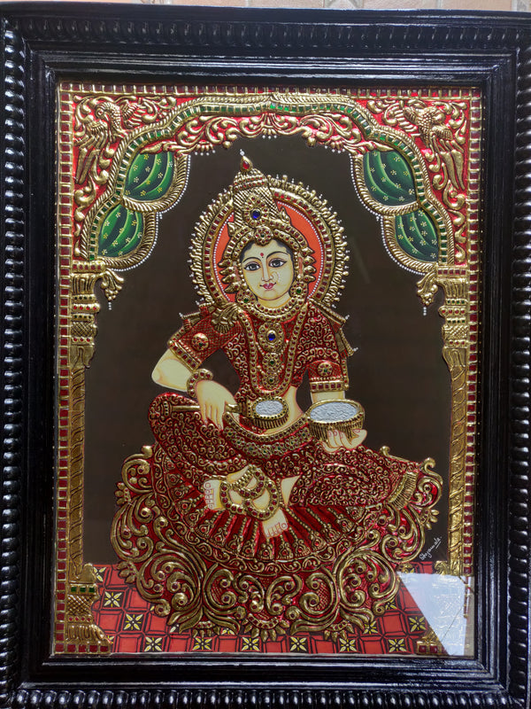 Annapurneshwari Tanjore Painting