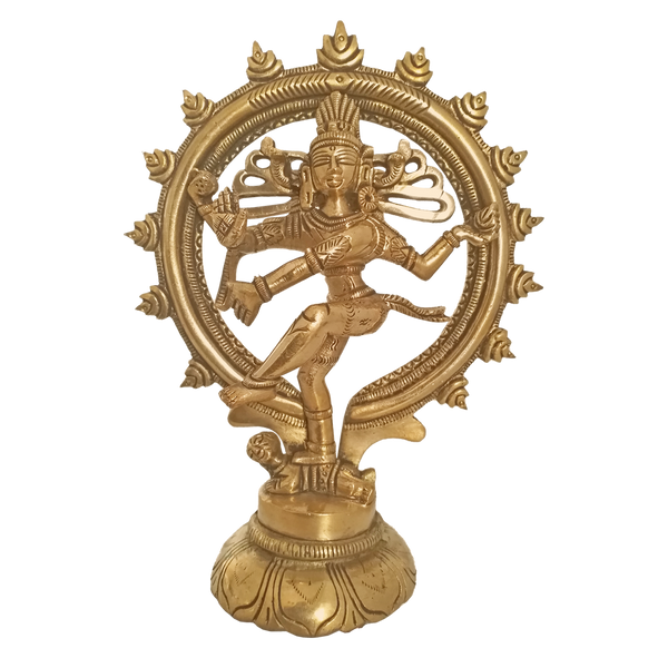 Antique Dancing Natarajar Brass Statue