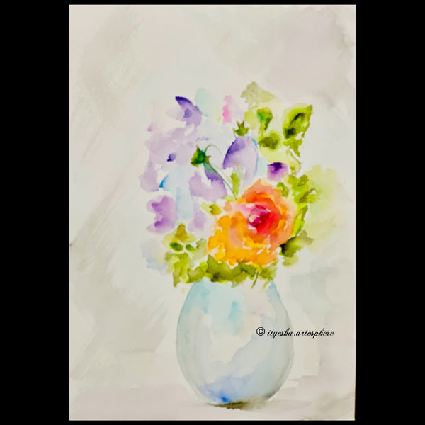 Assorted flower vase