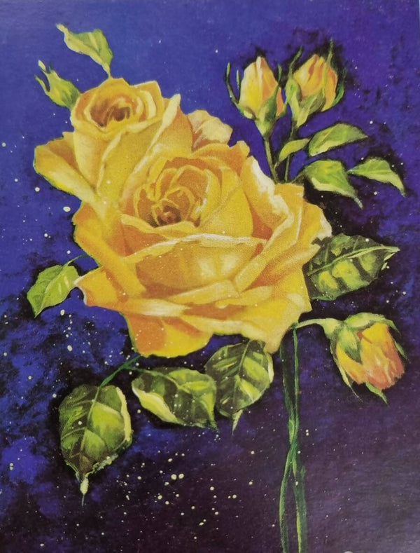 Rose flower painting