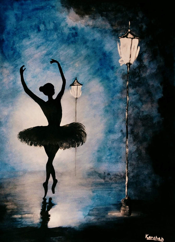 Ballet dance painting