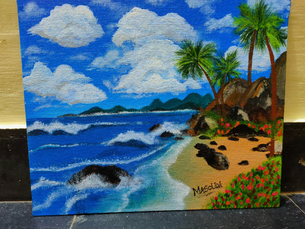 Beach painting