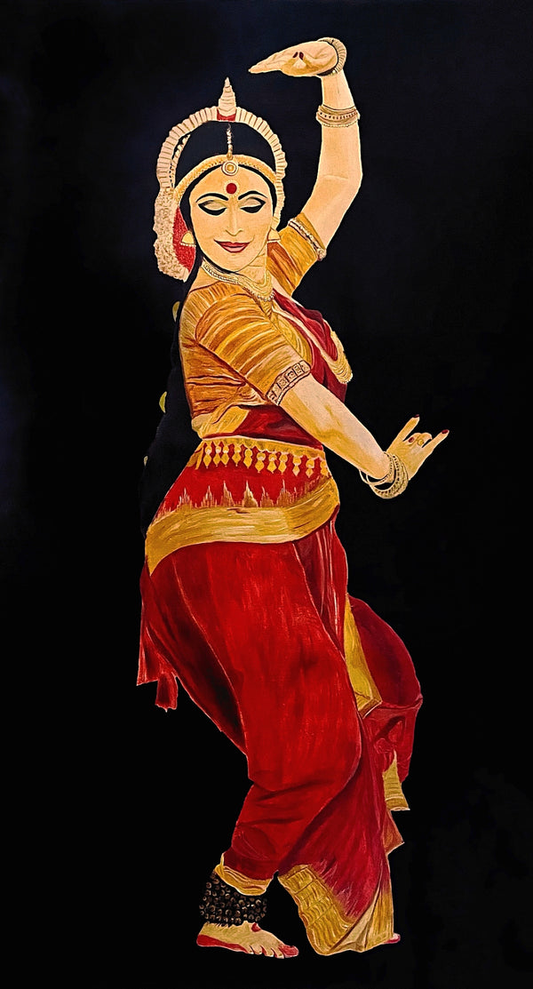 Beautiful Indian Odissi Dancer