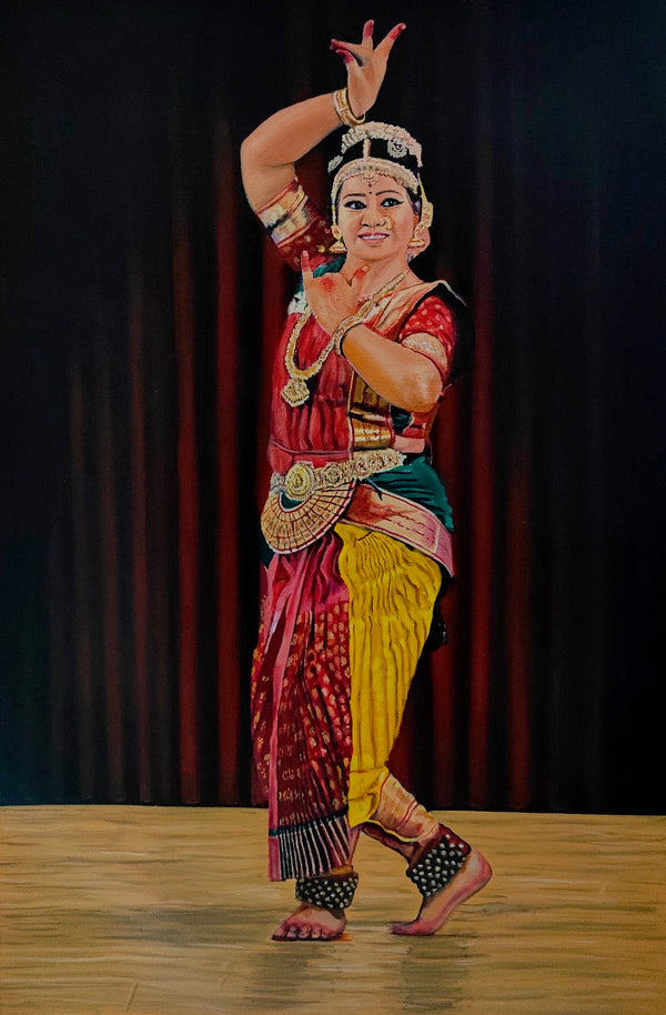 Beautiful Indian Odissi Dancer