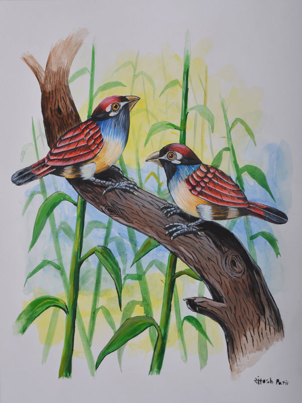 Birds painting 24