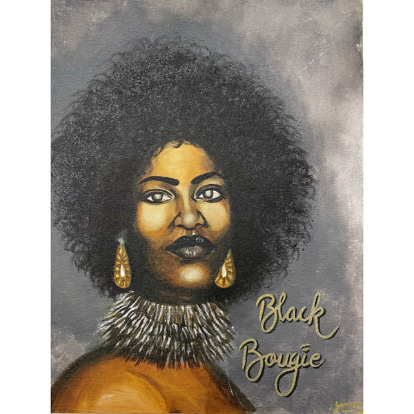 Black beauty love woman portrait bougie bold