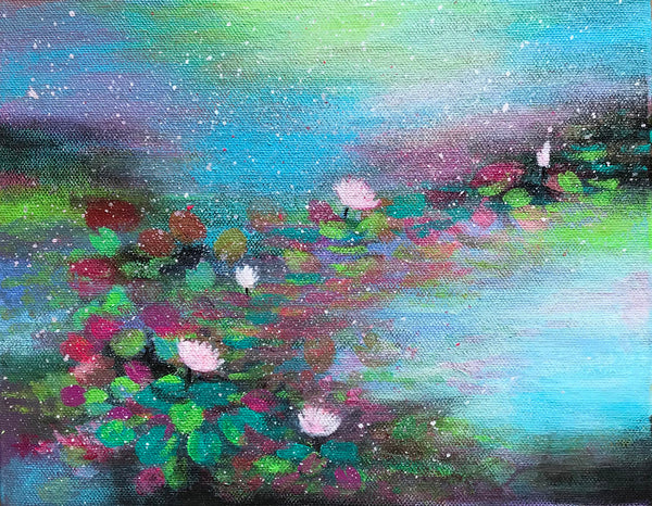 Bliss !! WaterLily Pond !! Inspired by Monet