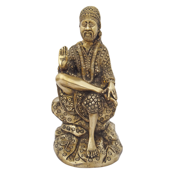 Brass Antique Shridi Sathya SaiBaba Statue