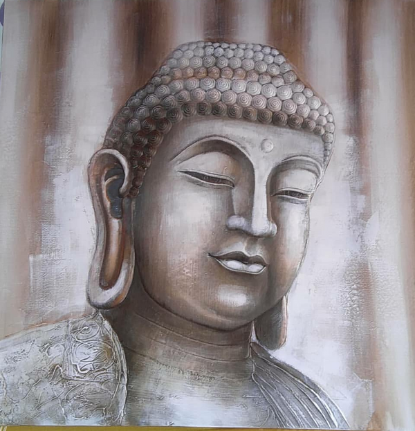 Buddha 3D Canvas Painting