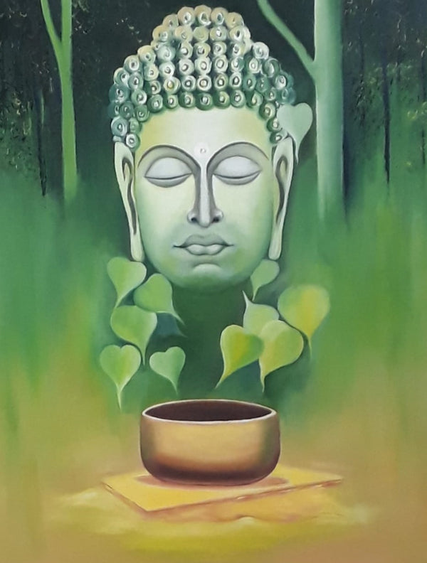 Buddha and the Bodhi tree
