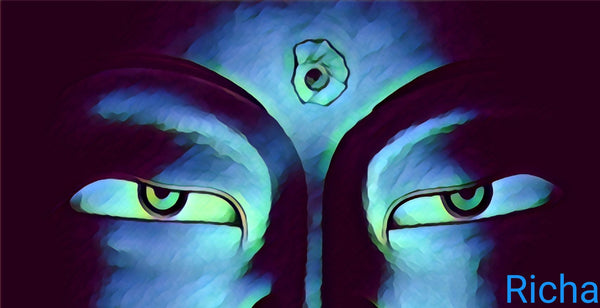 Buddha eyes