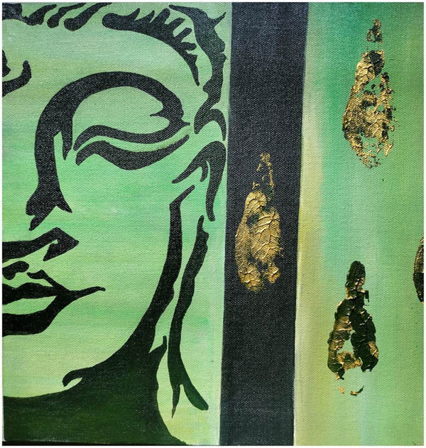 BUDDHA IN GREEN