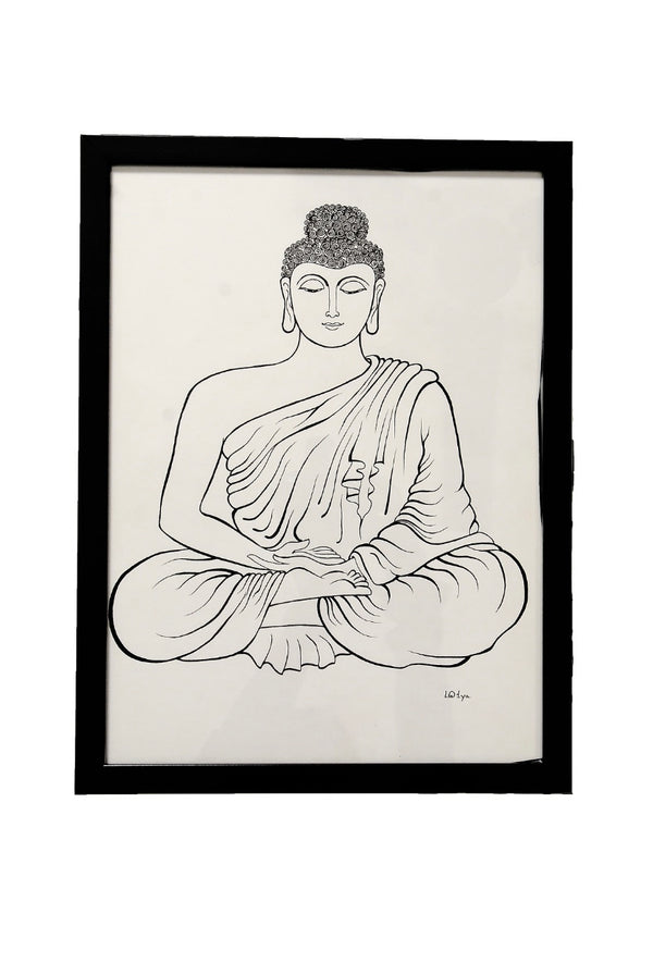 Buddha mandala art
