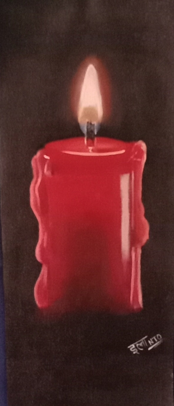 Candle painting