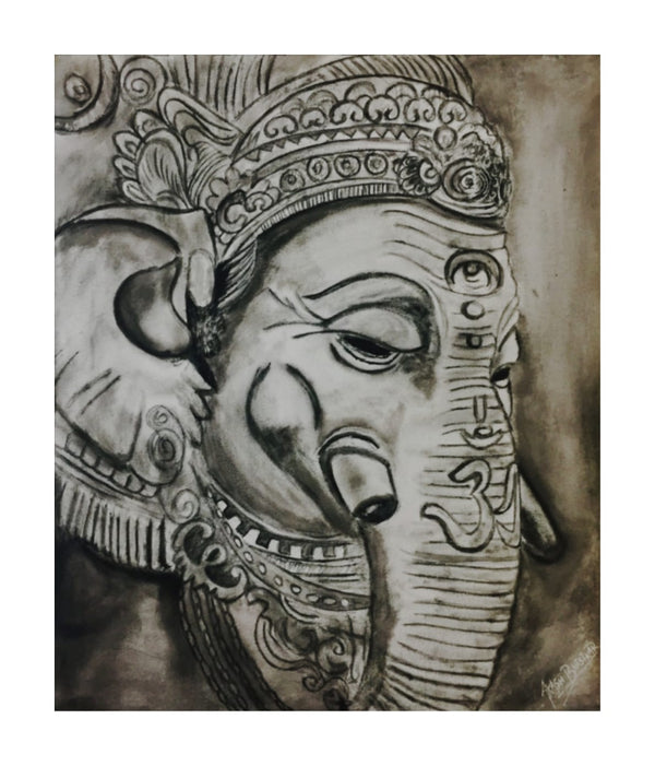 Charcoal Ganesha