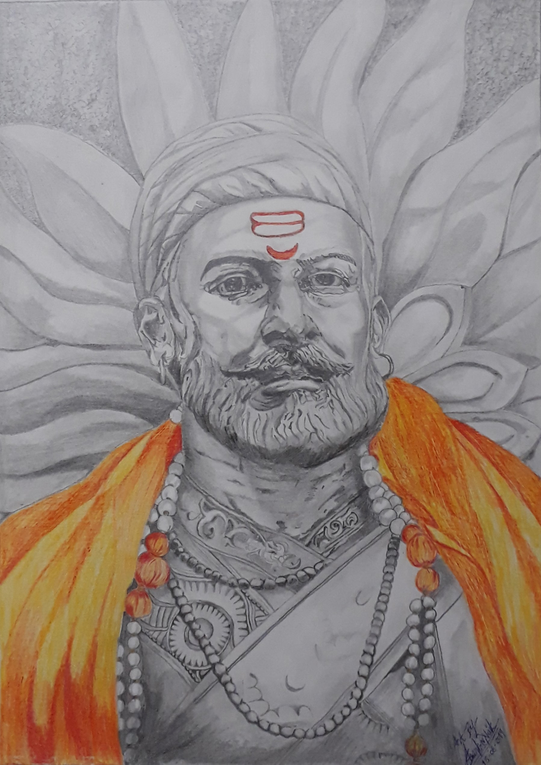 chhatrapati Shivaji Maharaj drawing by Samarveera2008 on DeviantArt