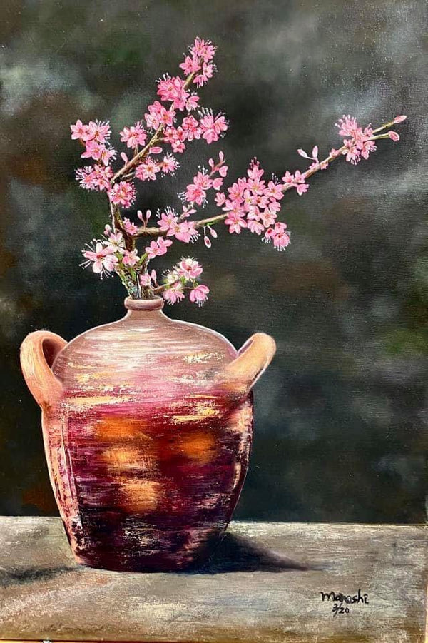 Cherry Blossom in terracotta