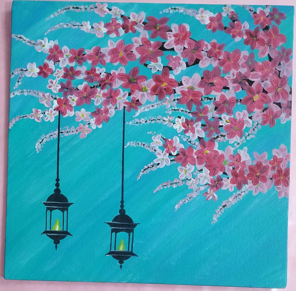 Cherry Blossom with firelamps