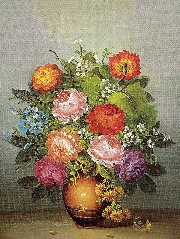 Colorful flowers pot (Artoholic)